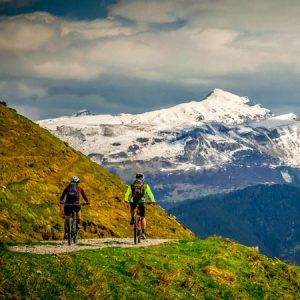 Fitur del pirineo al mar en bicicleta