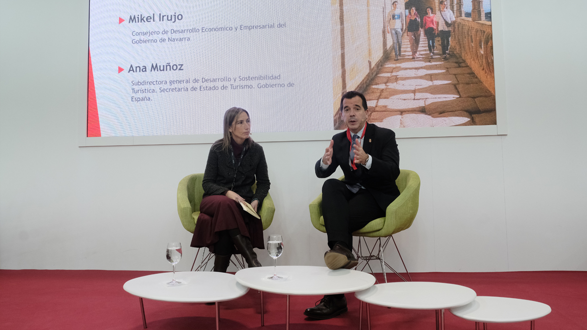 Fitur Navarra Navarra presenta en FITUR el Plan Territorial de Sostenibilidad Turística en Destinos 2023-2025, su hoja de ruta para el próximo trienio